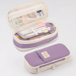 Trousse à crayons double couche – Grande capacité & Pratique