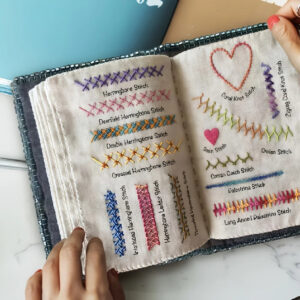 Livre de Broderie DIY – Guide Complet de Points et Techniques de Couture
