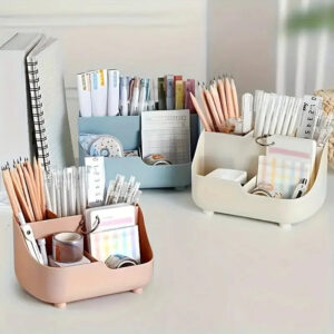 Organisateur de bureau 5 compartiments – Grande capacité