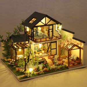 Maison Miniature 3D DIY – Kit Chambre à Construire avec Mobilier et Décor