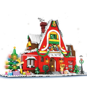 Maison de Noël Winter Village – Kit de Construction 1301 Pièces Compatible Lego