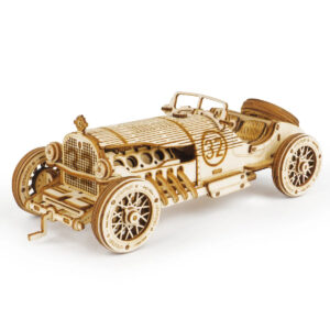 Puzzle 3D Voiture en Bois – Maquette Mécanique DIY