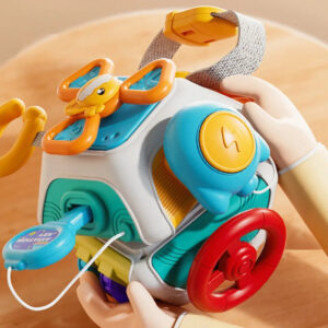 Cube Sensoriel Montessori 10-en-1 – Jouet Éducatif pour Bébé et Tout-Petit