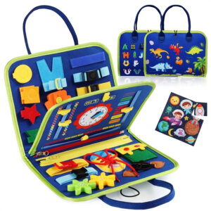 Tableau d’Activités Montessori – Jouet Éducatif Sensoriel pour Enfants