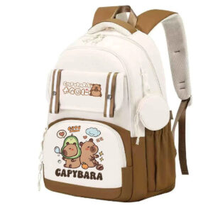 Sac à dos Capybara – Grande capacité pour école, études & voyage